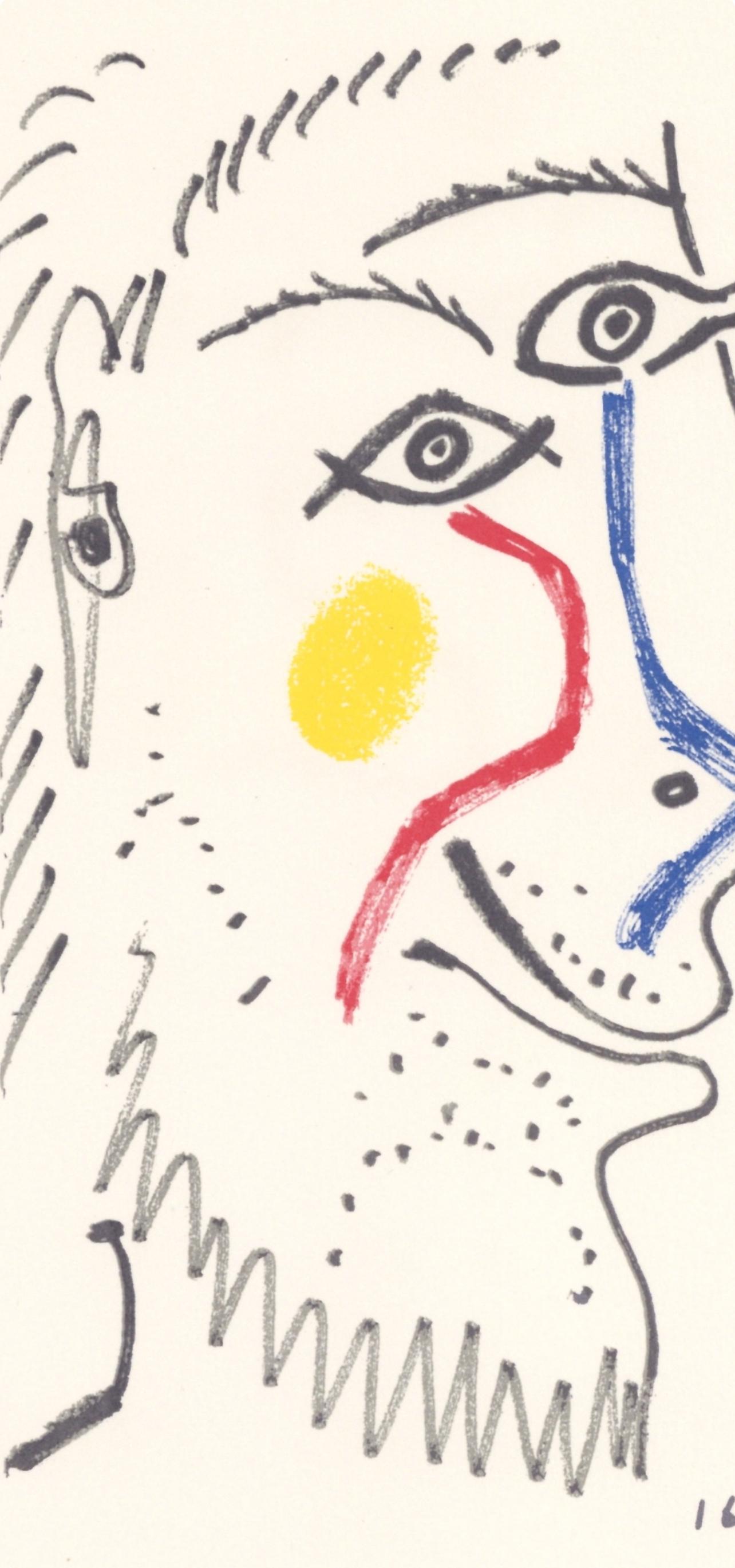 Picasso, Composizione (Cramer 148), Le Goût du Bonheur (dopo) - Print Cubismo di Pablo Picasso