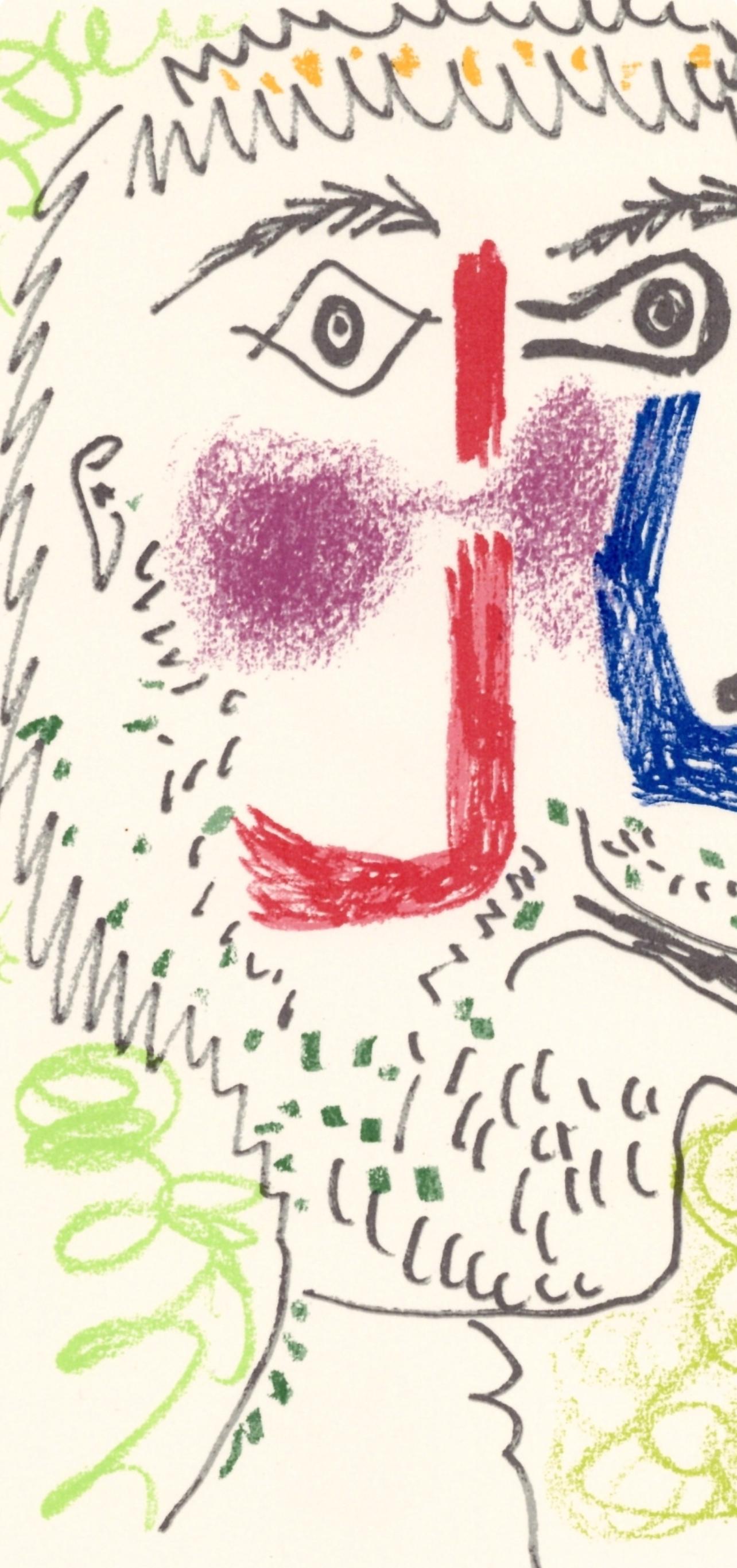Picasso, Composition (Cramer 148), Le Goût du Bonheur (d'après) - Cubisme Print par Pablo Picasso