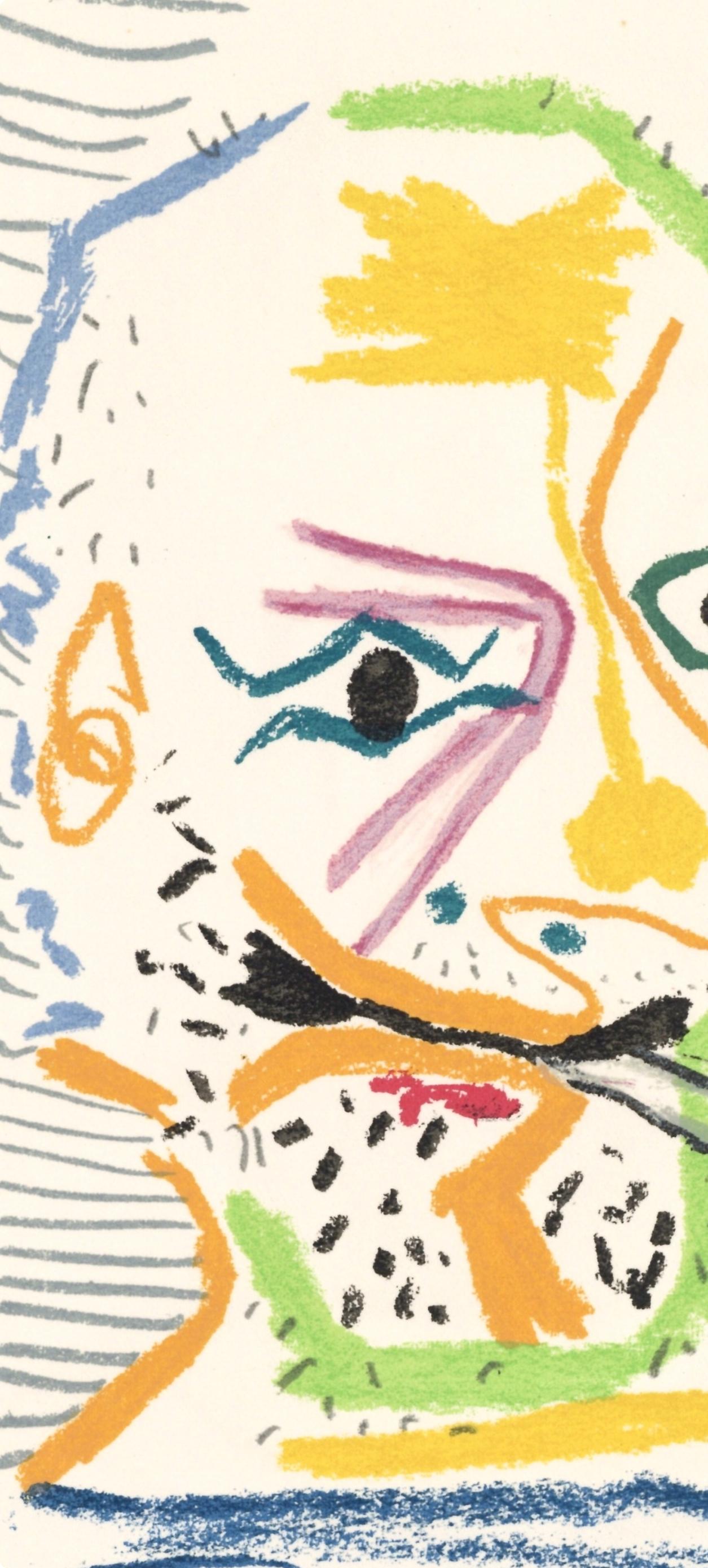 Picasso, Composición (Cramer 148), Le Goût du Bonheur (después) - Print Cubista de Pablo Picasso