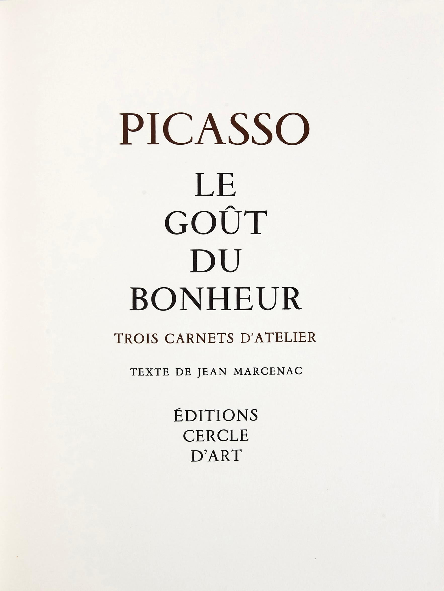 Picasso, Composition (Cramer 148), Le Goût du Bonheur (after) For Sale 1