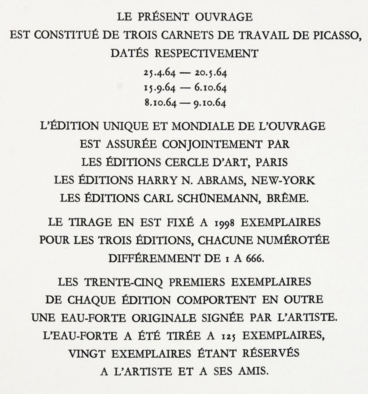 Picasso, Composition (Cramer 148), Le Goût du Bonheur (after) For Sale 3