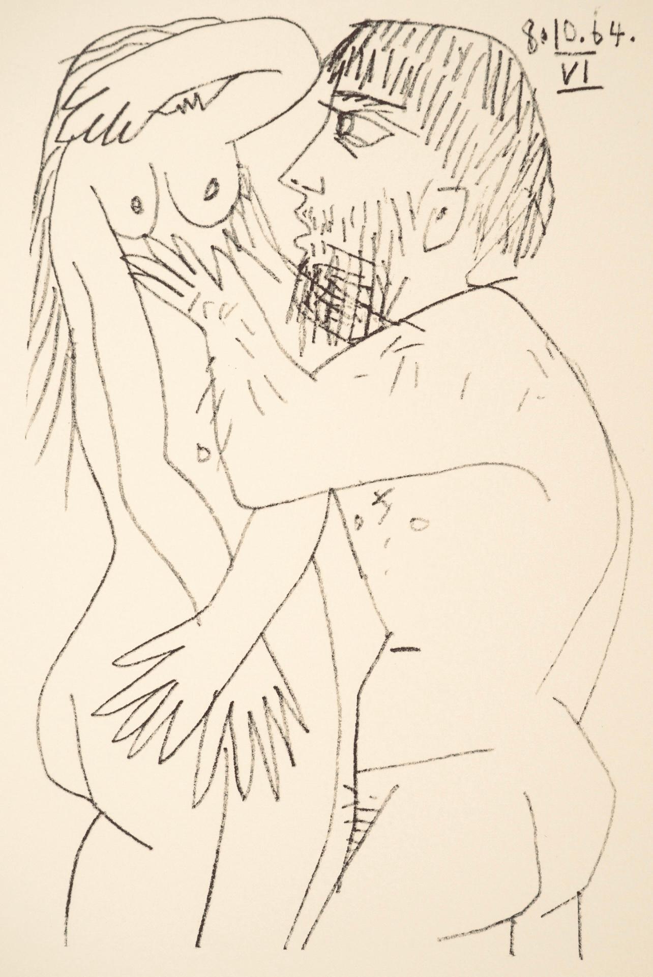Picasso, Composition (Cramer 148), Le Goût du Bonheur (d'après)