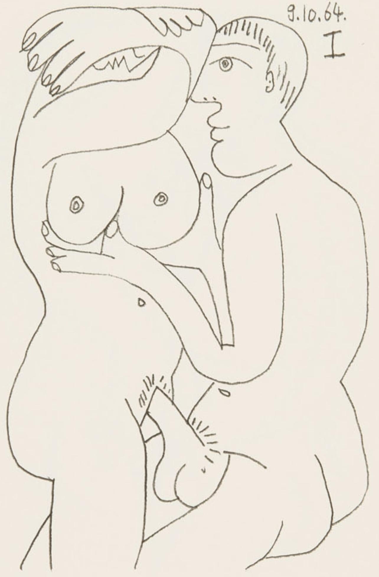 Picasso, 8.10.64. I (Cramer 148), Le Goût du Bonheur (after)