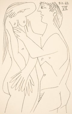 Picasso, Composition (Cramer 148), Le Goût du Bonheur (d'après)