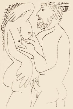Picasso, Composición (Cramer 148), Le Goût du Bonheur (después)