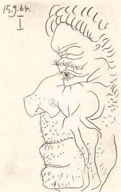 Picasso, Composition (Cramer 148), Le Goût du Bonheur (d'après)