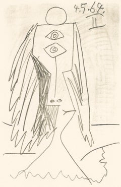 Picasso, Composition (Cramer 148), Le Goût du Bonheur (d'après)