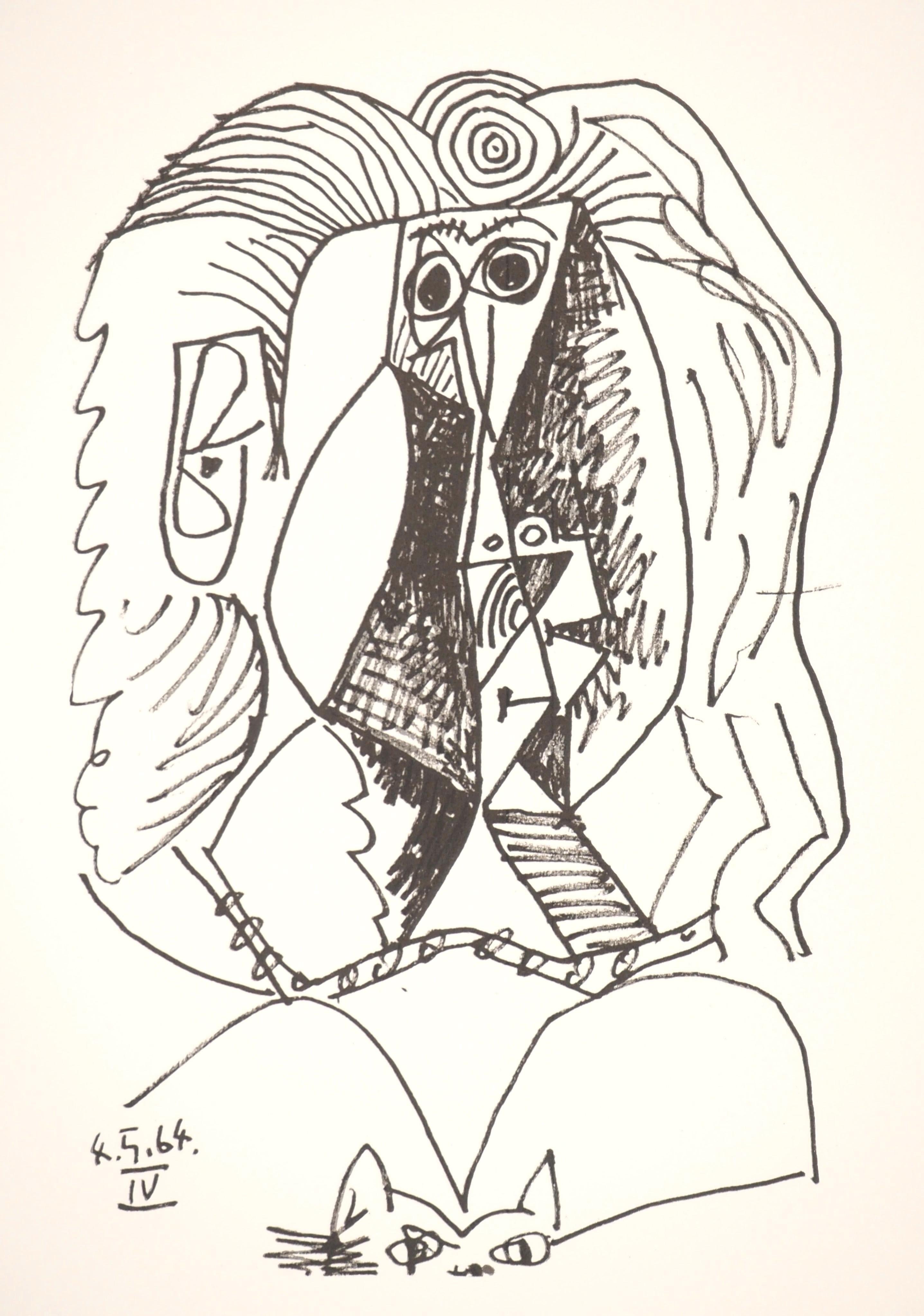 Picasso, Composition (Cramer 148), Le Goût du Bonheur (d'après)