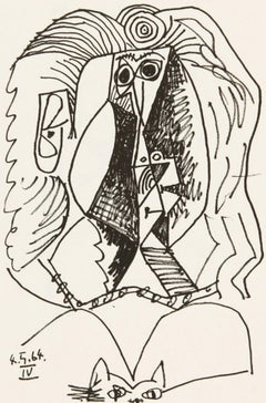 Picasso, Composition (Cramer 148), Le Goût du Bonheur (d'après)