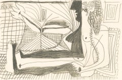Picasso, Composition (Cramer 148), Le Goût du Bonheur (after)