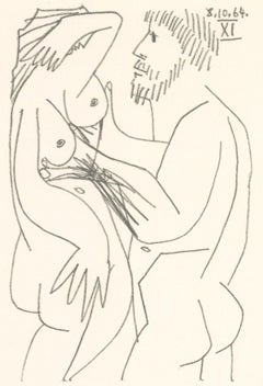 Picasso, Composition (Cramer 148), Le Goût du Bonheur (d'après)