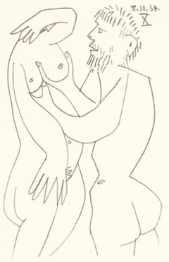 Picasso, Composition (Cramer 148), Le Goût du Bonheur (after)