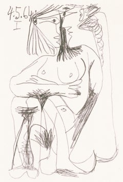 Picasso, Sans titre (Cramer 148), Le Goût du Bonheur (after)