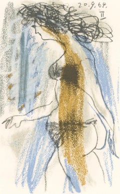 Picasso, Composition (Cramer 148), Le Goût du Bonheur (after)
