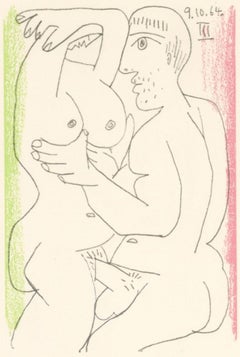 Picasso, Composition (Cramer 148), Le Goût du Bonheur (after)