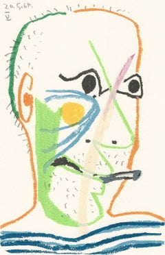 Picasso, Composition (Cramer 148), Le Goût du Bonheur (after)