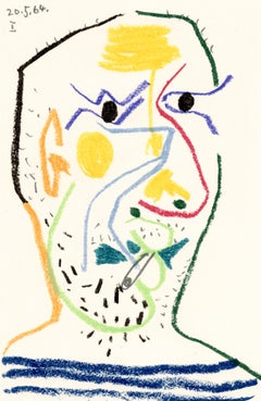 Picasso, Composition (Cramer 148), Le Goût du Bonheur (after)