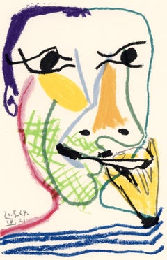 Picasso, Composition (Cramer 148), Le Goût du Bonheur (after)
