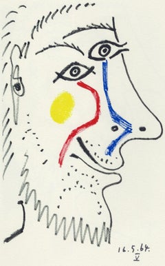 Picasso, Composition (Cramer 148), Le Goût du Bonheur (after)