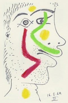 Picasso, Composition (Cramer 148), Le Goût du Bonheur (after)