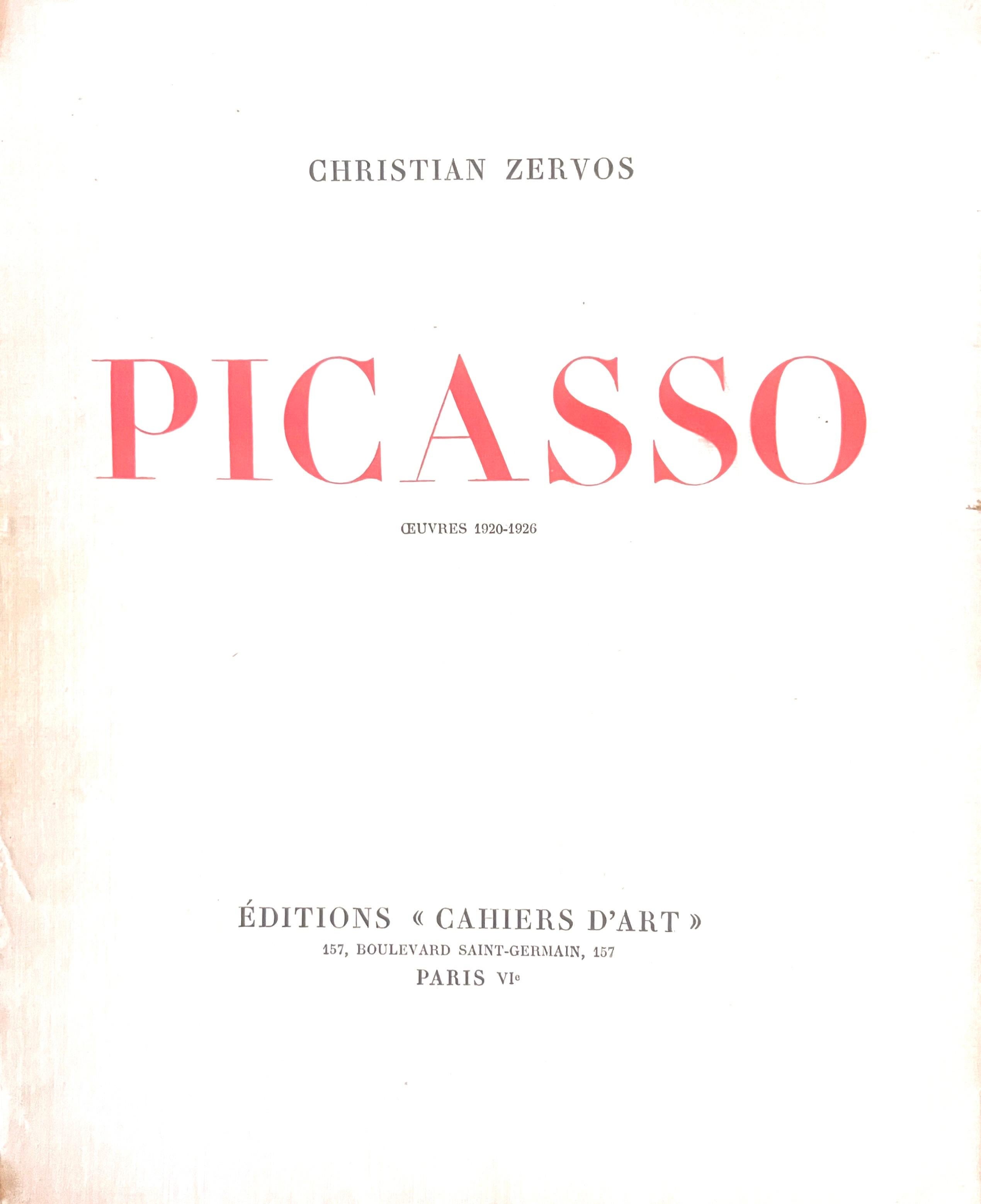 Picasso, Composition (Cramer 15 ; Bloch 56), Picasso, Oeuvres 1920-1926 (après) en vente 1