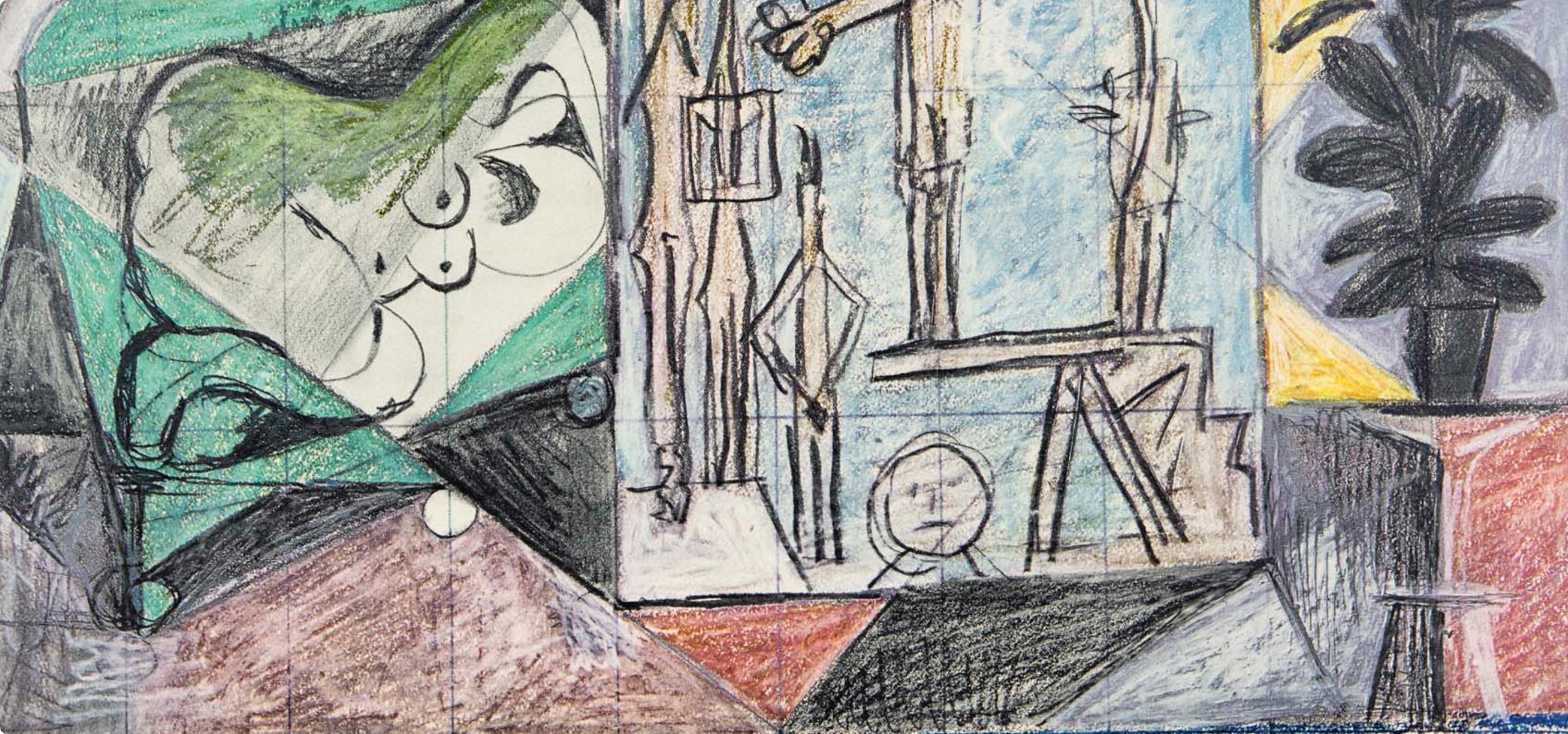 Picasso, Composition (Cramer 155), Pablo Picasso, La Chute D'Icare (après) en vente 2