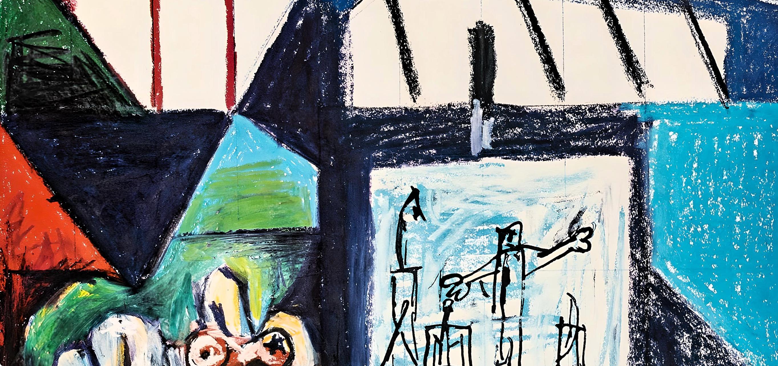 Picasso, Komposition (Cramer 155), Pablo Picasso, La Chute D'Icare (nach) im Angebot 2