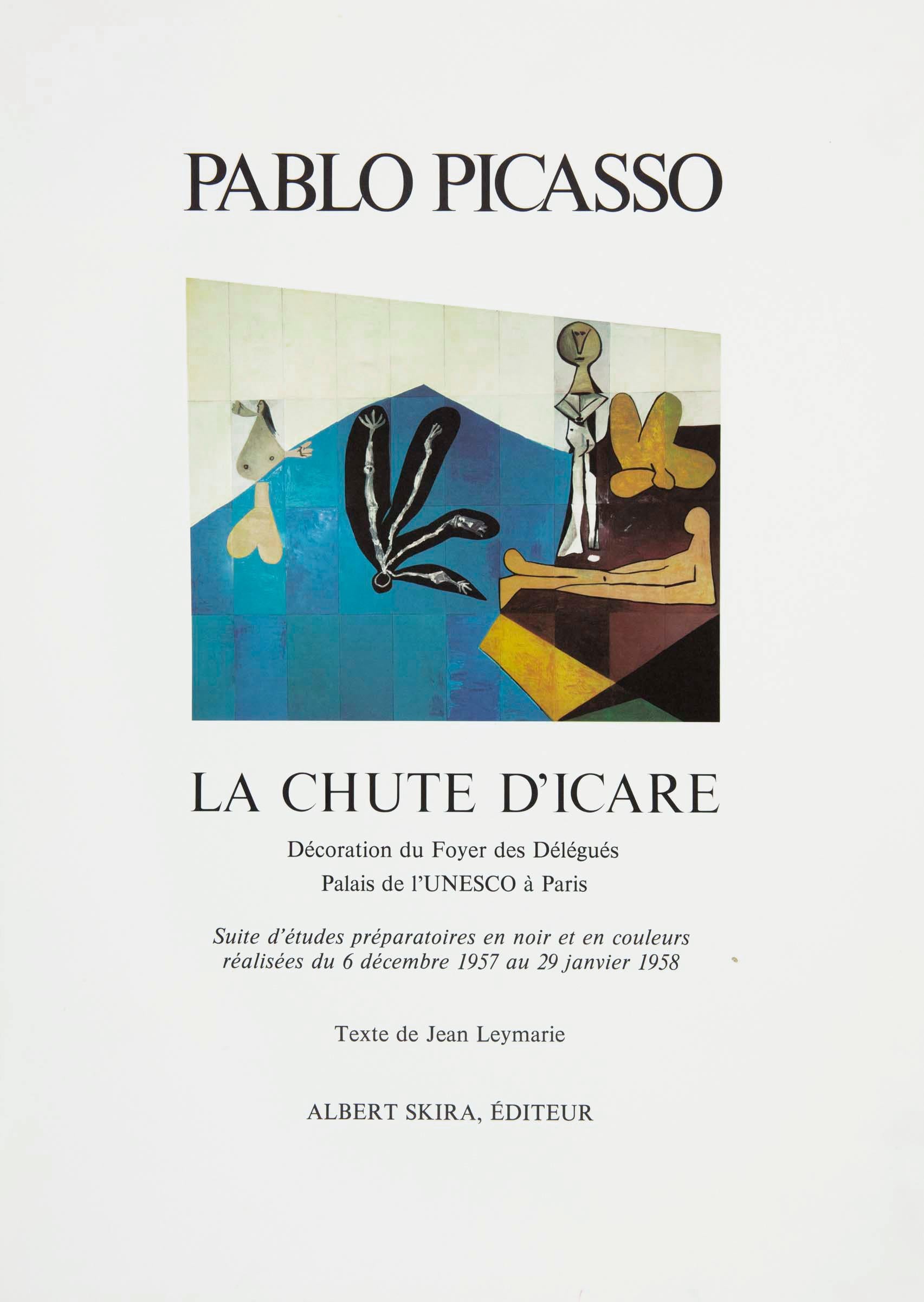 Picasso, Composition (Cramer 155), Pablo Picasso, La Chute D'Icare (after) For Sale 5