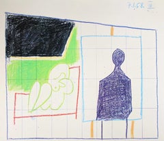 Picasso, Komposition (Cramer 155), Pablo Picasso, La Chute D'Icare (nach)