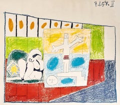 Picasso, Composition (Cramer 155), Pablo Picasso, La Chute D'Icare (après)
