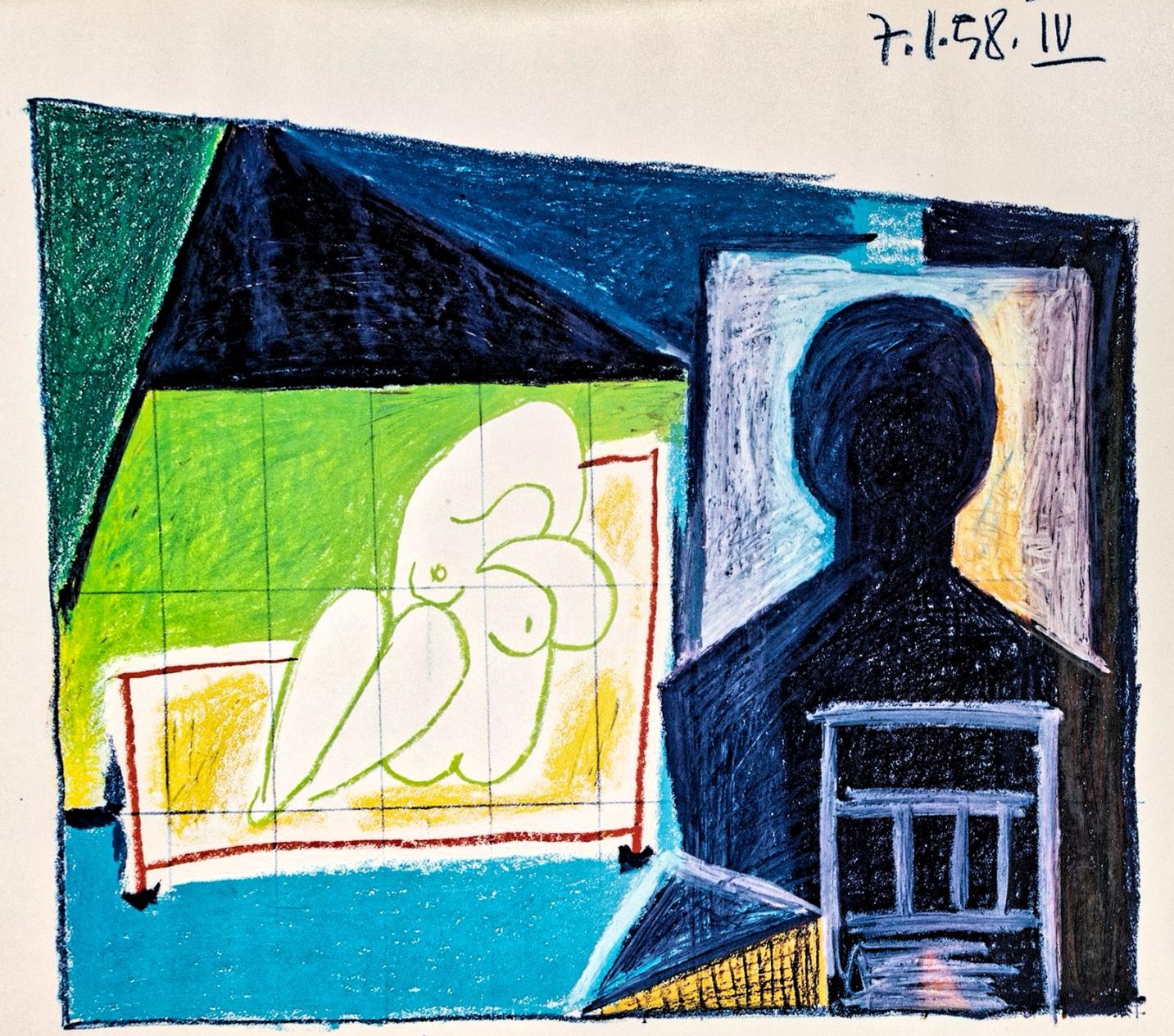 Support : Lithographie sur papier vélin
Année : 1972
Taille du papier : 20,5  X 26,4 pouces
Catalogue raisonné référence : Cramer, illustration 155
Inscription : Inscription : Non signé et non numéroté, tel que délivré
Notes : Extrait du folio,