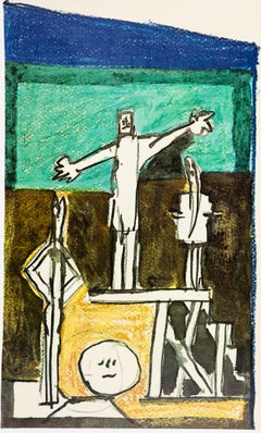 Picasso, Composition (Cramer 155), Pablo Picasso, La Chute D'Icare (after)