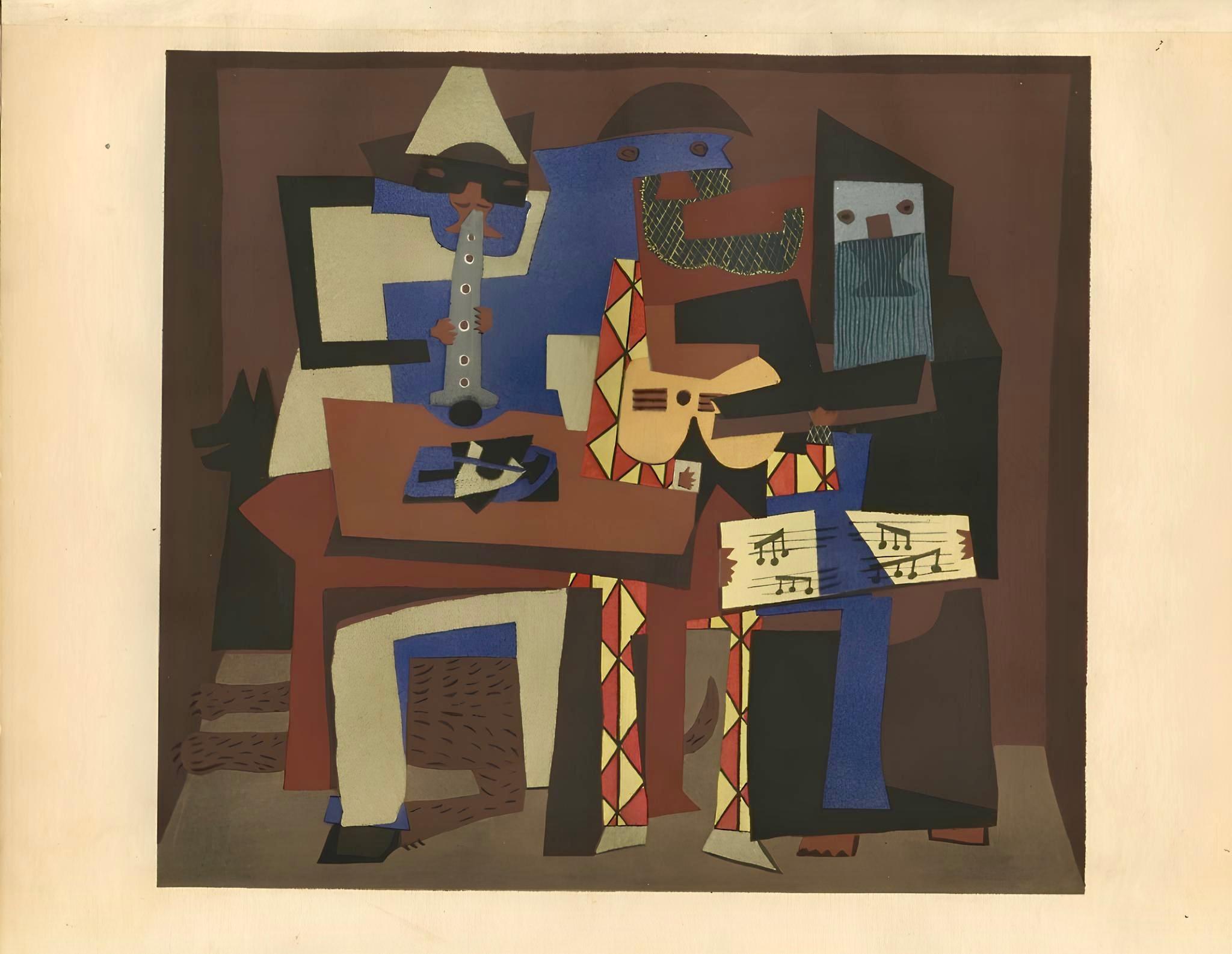 Picasso, Composition (Cramer 18; Bloch 98; Reuße 31), Pablo Picasso (after) For Sale 4