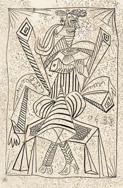 Picasso, Composition (Cramer 30 ; Horodisch D14 ; Bloch 307 ; Matarasso 28) (après)