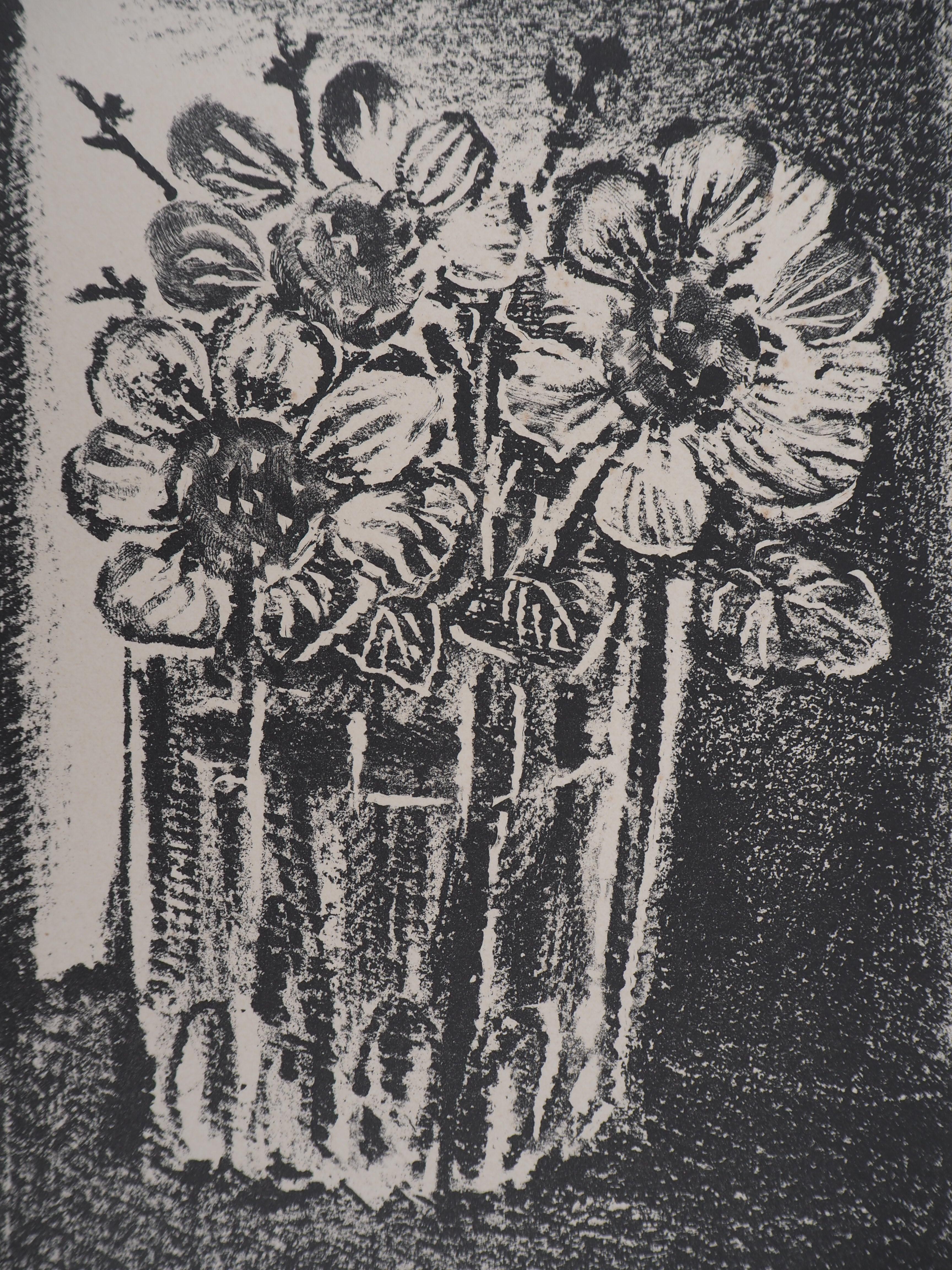 Picasso, Composition (Cramer 58; Mourlot 189), Une visite a Vallauris (after) - Print by Pablo Picasso