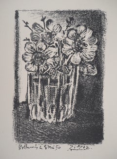 Picasso, Composition (Cramer 58; Mourlot 189), Une visite a Vallauris (after)