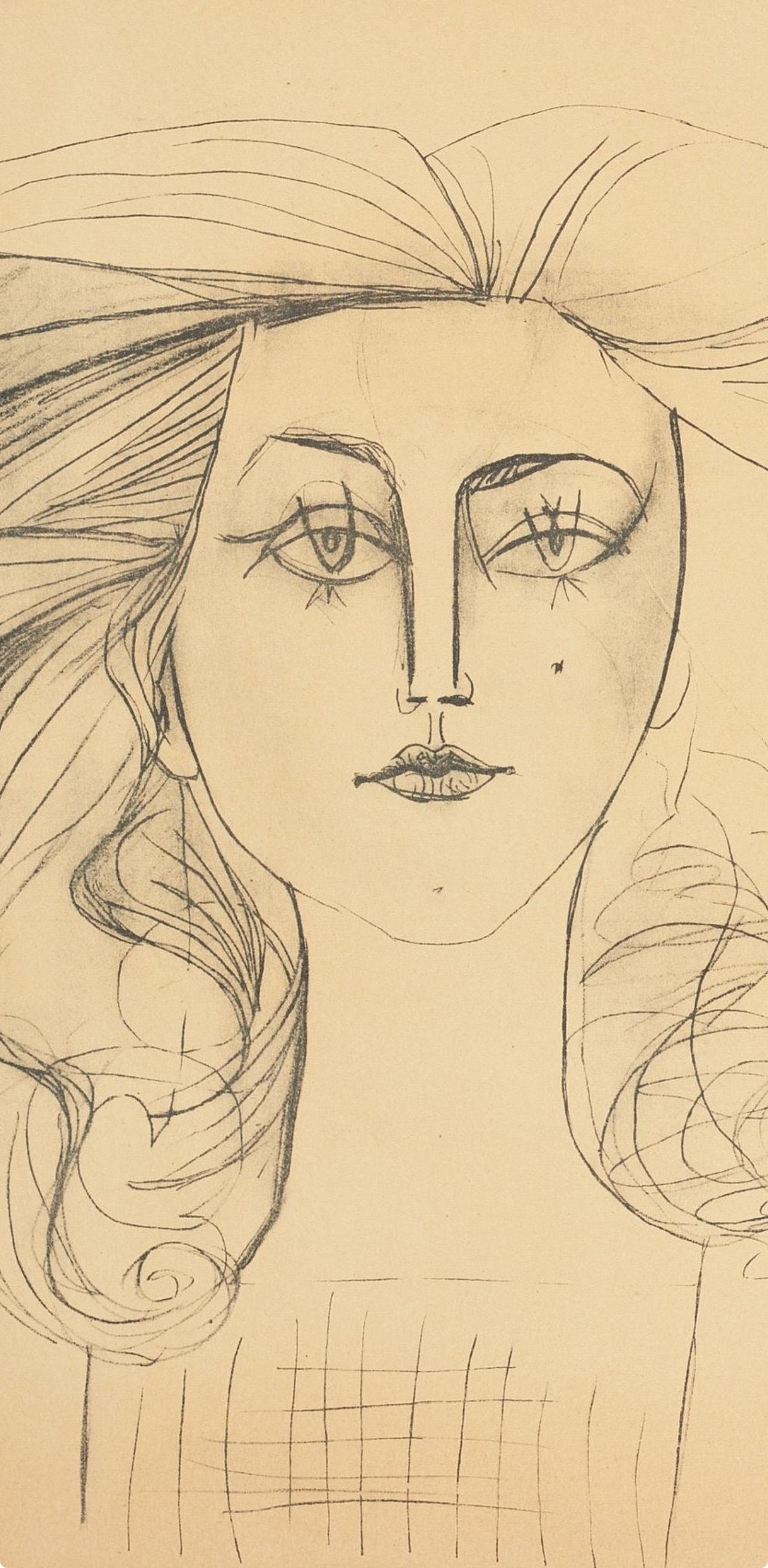 Picasso, Composition (Cramer 67; Bloch 748), La Guerre et la Paix (after) - Print by Pablo Picasso