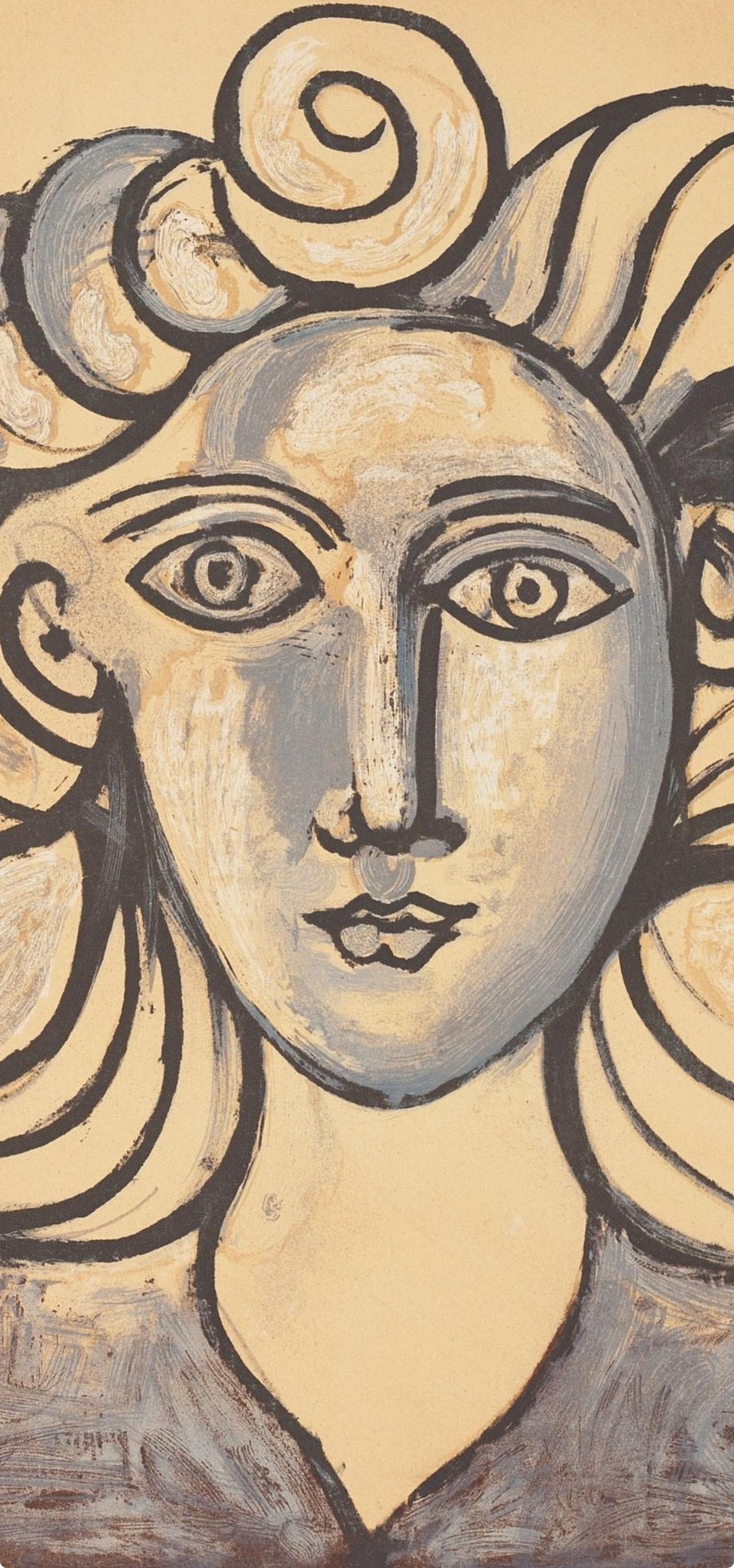 Picasso, Composition (Cramer 67; Bloch 748), La Guerre et la Paix (after) - Print by Pablo Picasso
