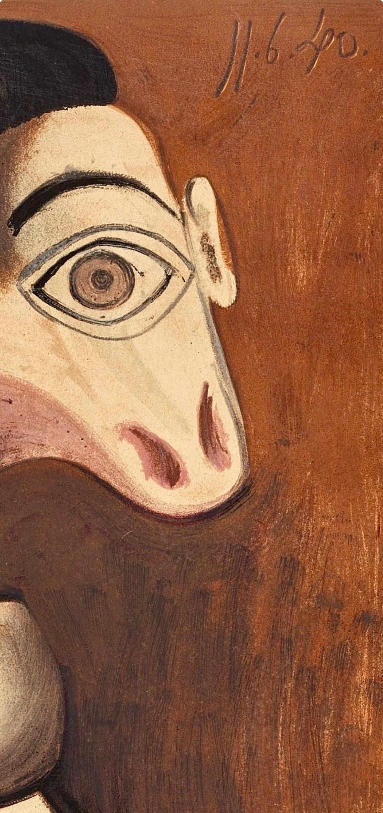 Picasso, Composition (Cramer 67 ; Bloch 748), La Guerre et la Paix (après) en vente 2