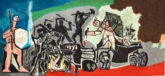 Picasso, Composition (Cramer 67; Bloch 748), La Guerre et la Paix (after)