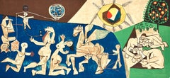 Picasso, Composition (Cramer 67; Bloch 748), La Guerre et la Paix (after)