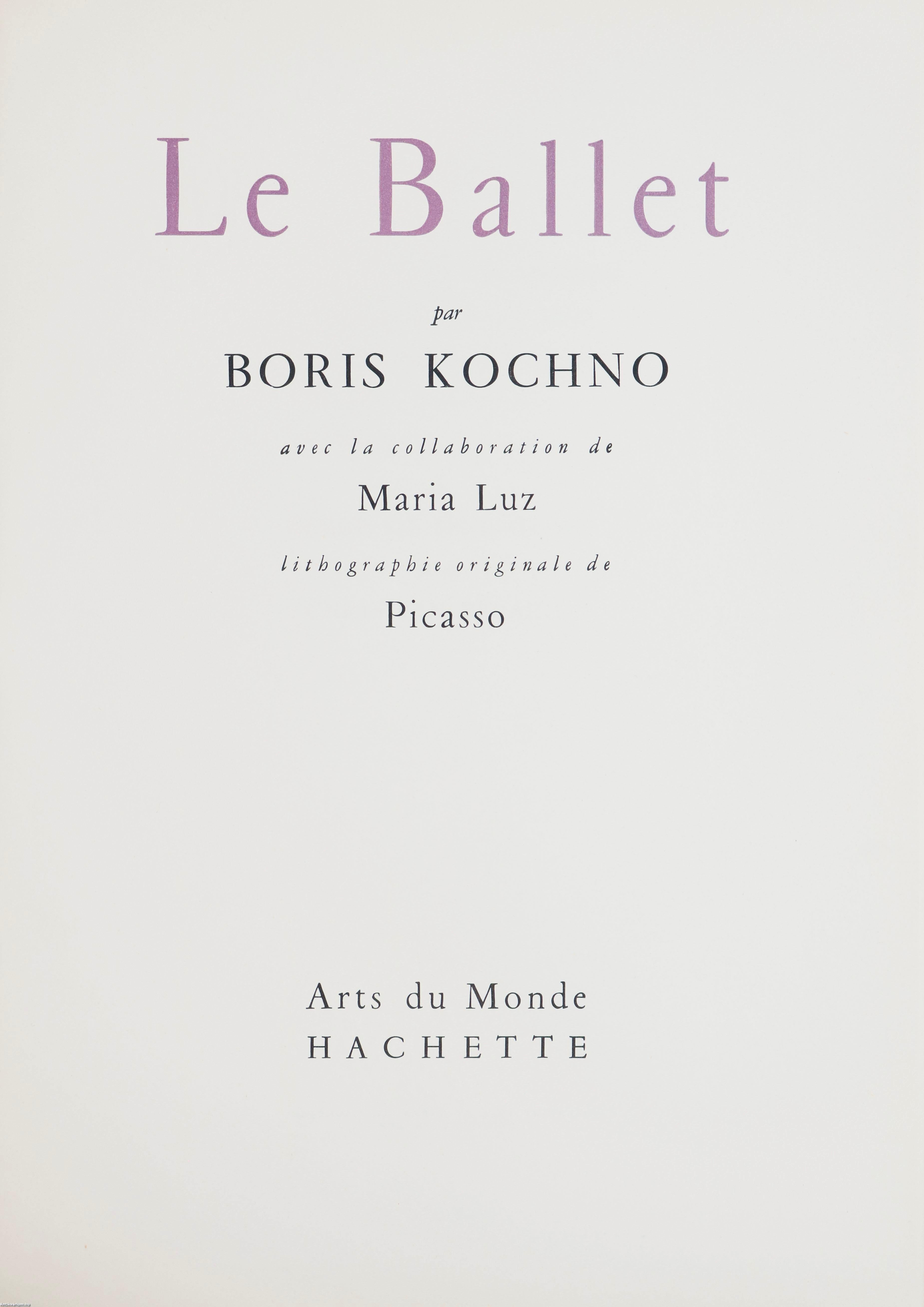 Picasso, Composition (Cramer 68; Reuße 656; Mourlot 259), Le Ballet (after) 1
