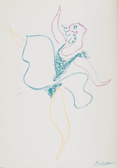 Picasso, Composition (Cramer 68; Reuße 656; Mourlot 259), Le Ballet (after)