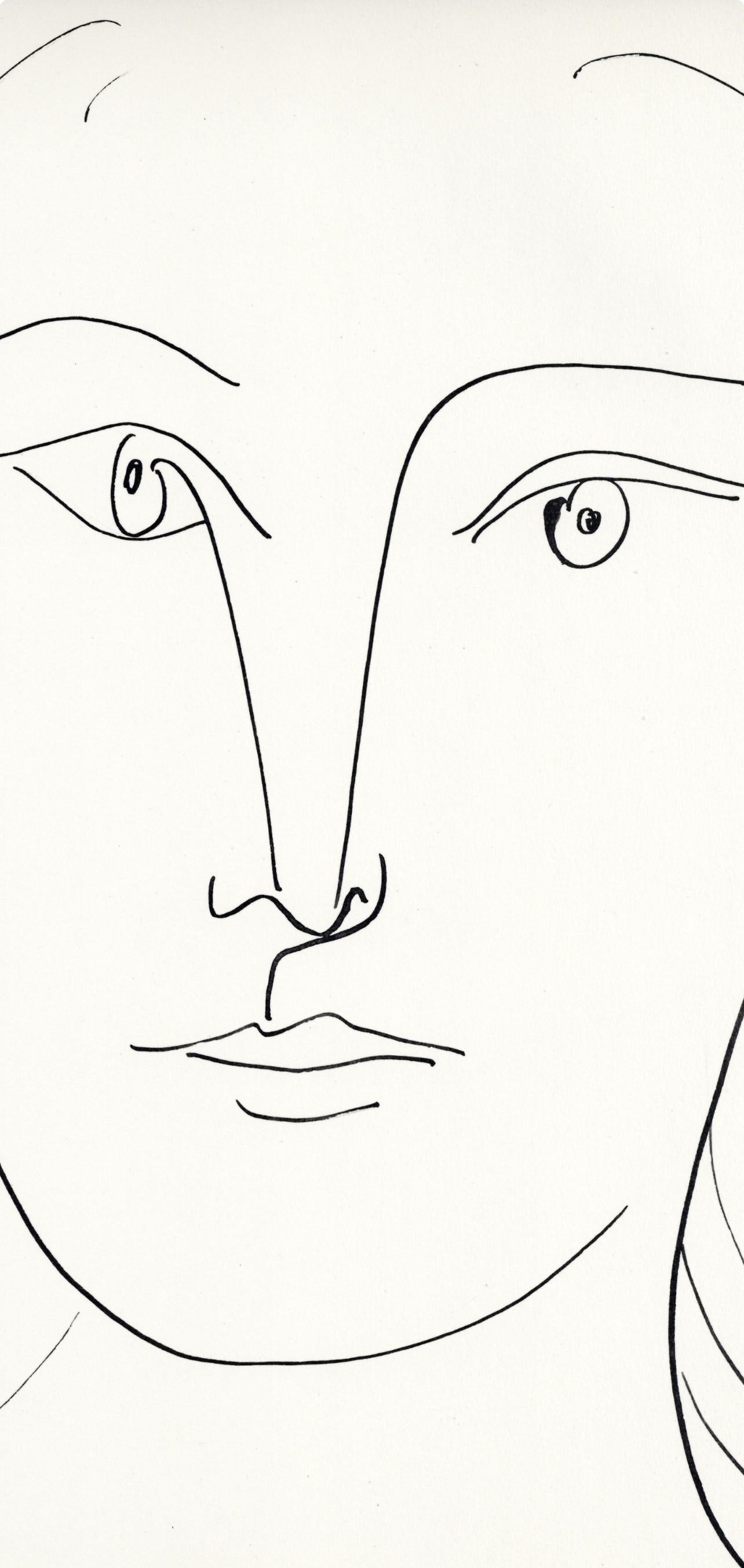 Picasso, Composition (Cramer 84), Picasso en marge du Buffon (after) - Print by Pablo Picasso