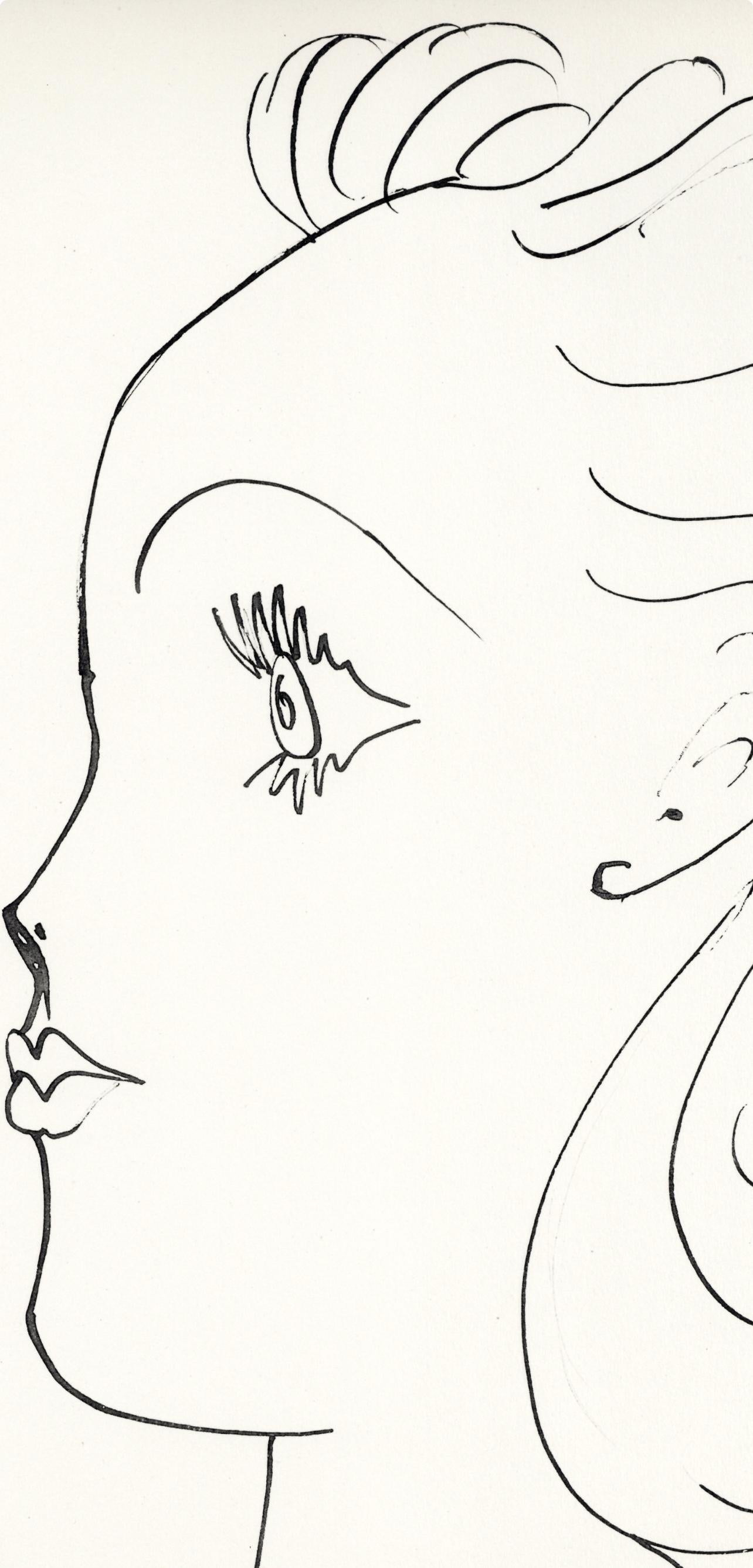 Picasso, Composition (Cramer 84), Picasso en marge du Buffon (after) - Print by Pablo Picasso