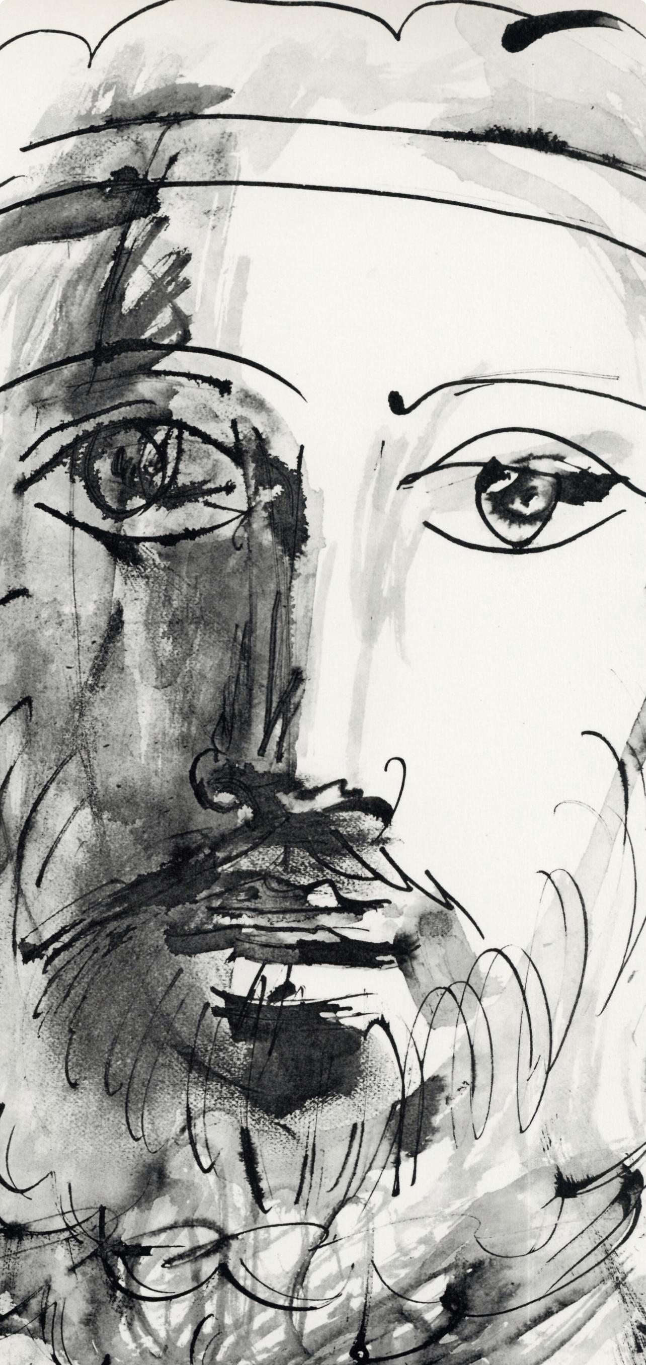 Picasso, Composition (Cramer 84), Picasso en marge du Buffon (after) - Print by Pablo Picasso
