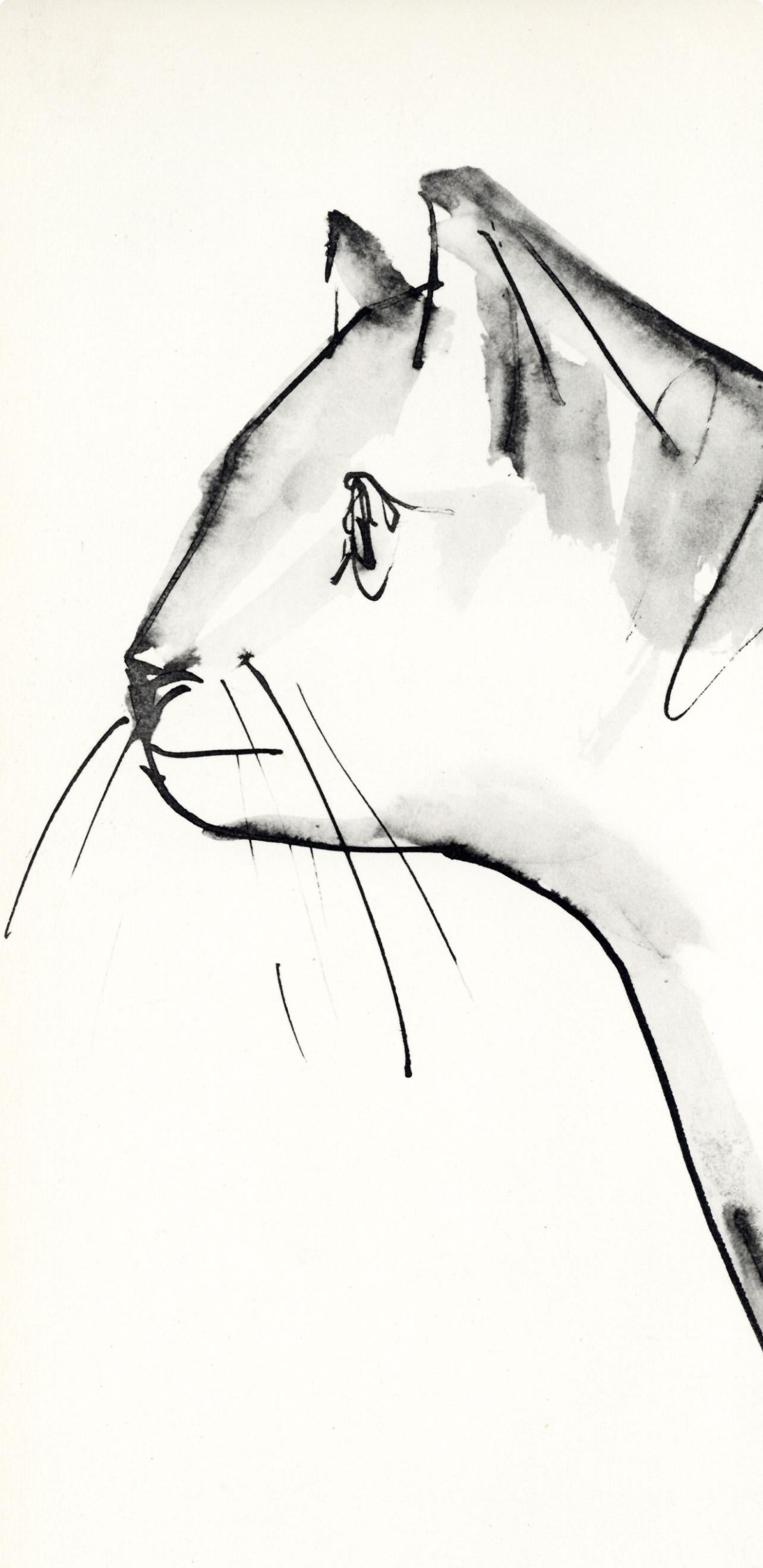 Picasso, Composition (Cramer 84), Picasso en marge du Buffon (after) - Print by Pablo Picasso