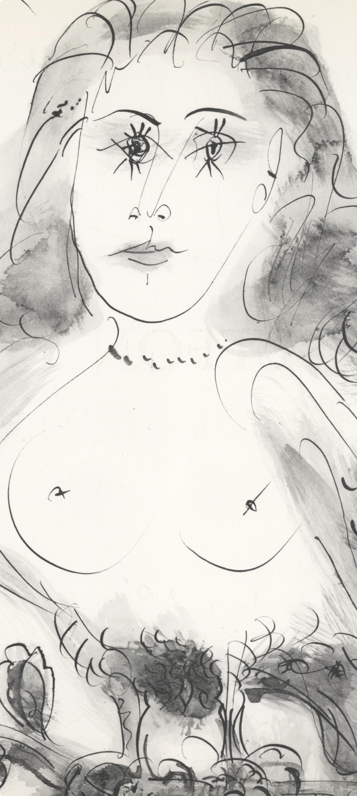 Picasso, Composition (Cramer 84), Picasso en marge du Buffon (after) - Print by Pablo Picasso