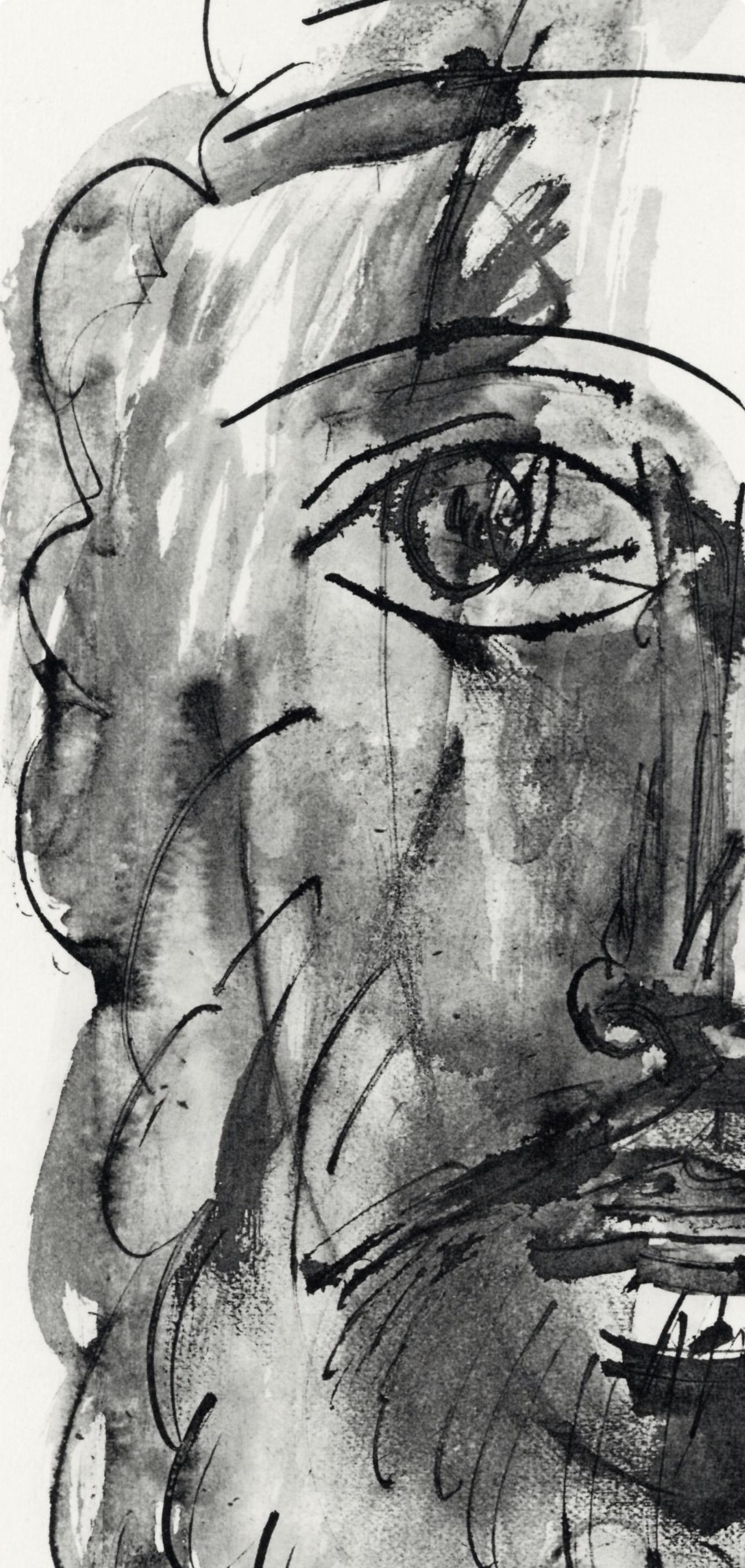 Medium: Lithograph on vélin du Marais paper
Year: 1957
Paper Size: 14.5 x 11 inches
Catalogue raisonné reference: Cramer, illustration 84
Inscription: Inscription: Unsigned and unnumbered, as issued
Notes: From the folio, 40 dessins de Picasso en