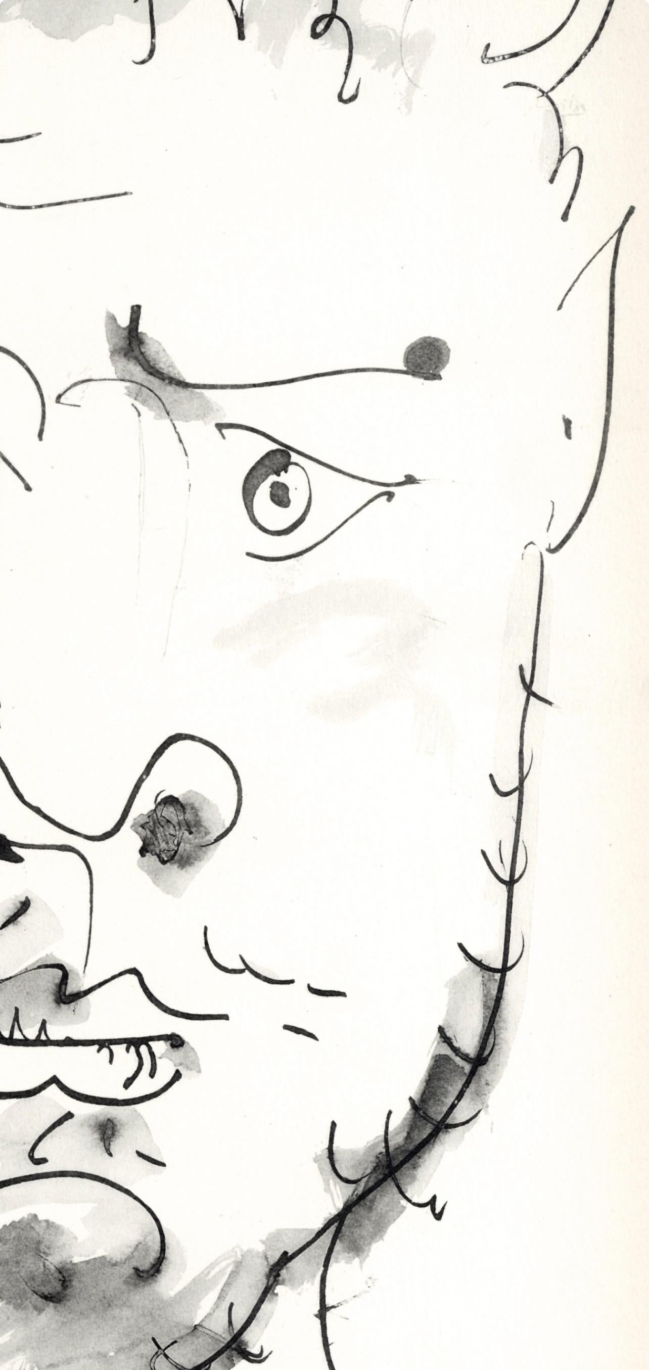 Picasso, Composition (Cramer 84), Picasso en marge du Buffon (after) For Sale 1
